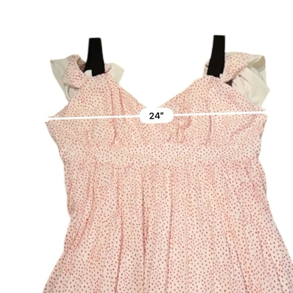 RTR Eloquii White & Red Valentine's Day Heart Print Off Shoulder Midi Dress 20 - Picture 11 of 12